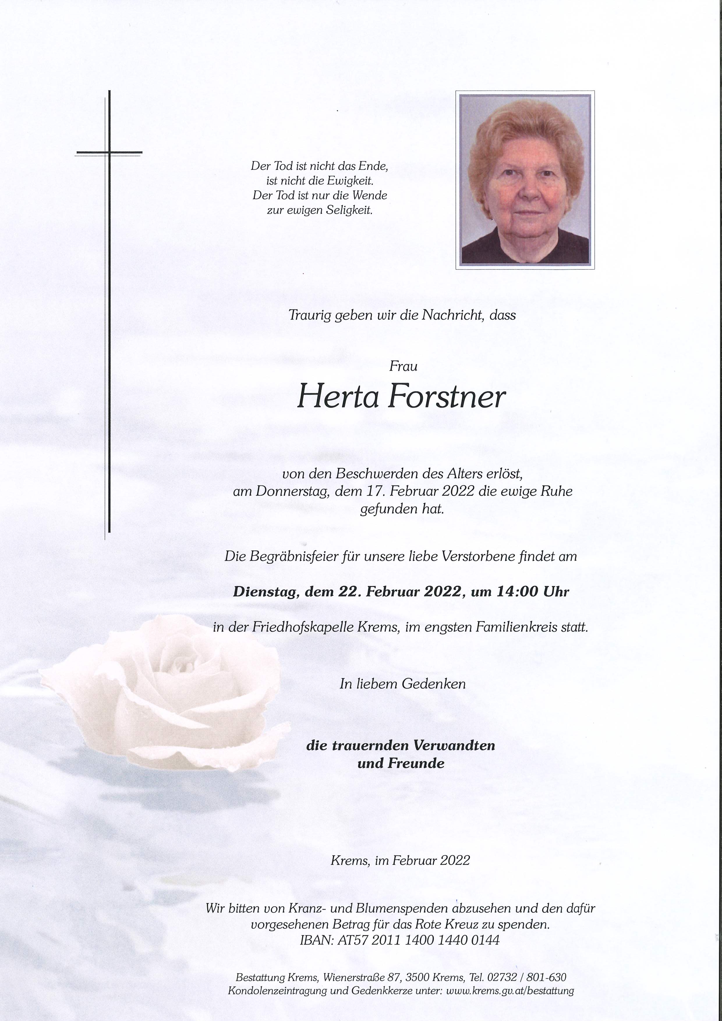 Herta Forstner