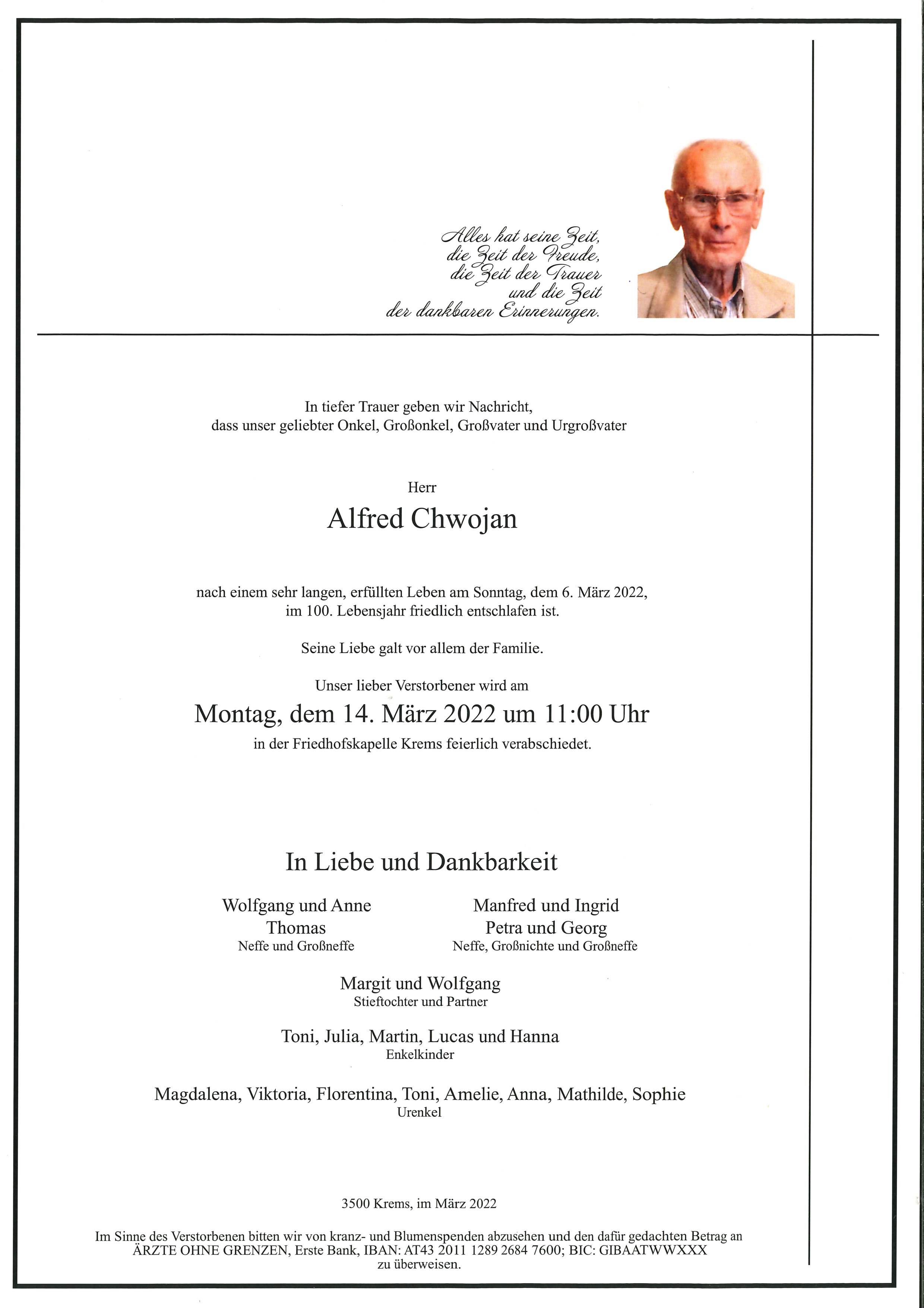 Alfred Chwojan