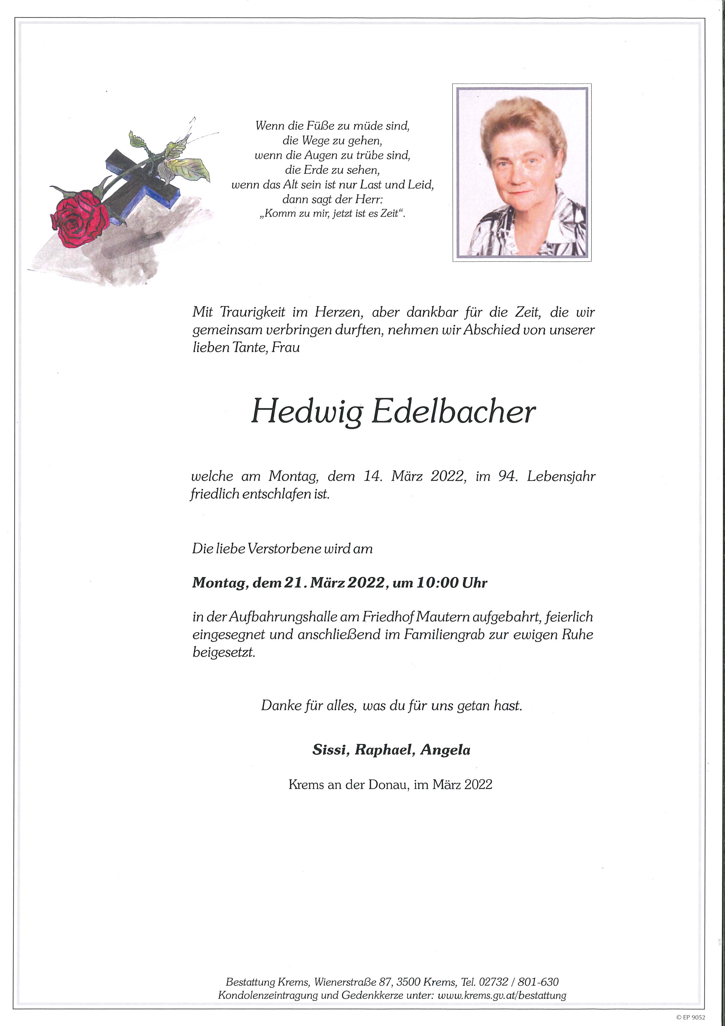 Hedwig Edelbacher