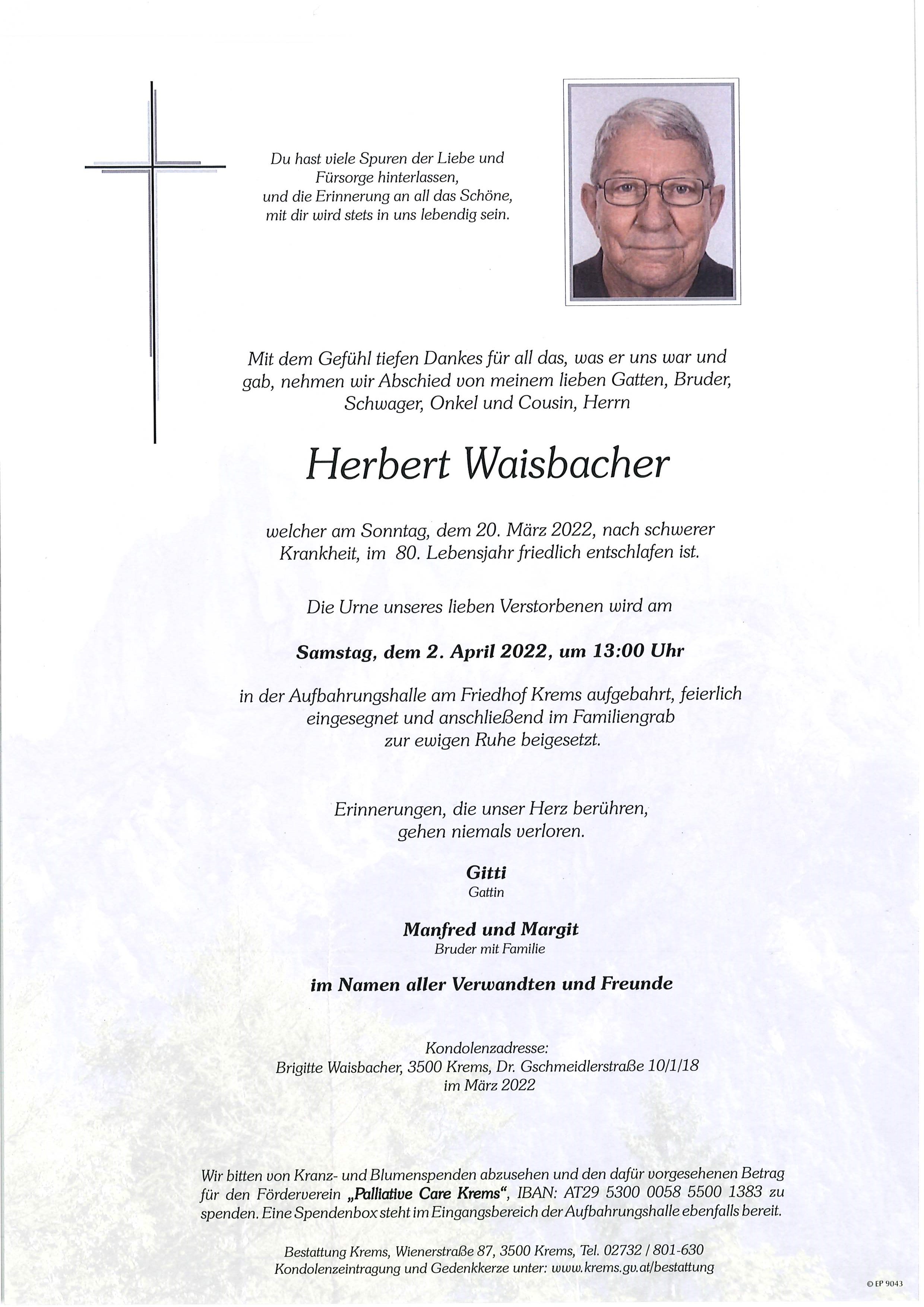 Herbert Waisbacher