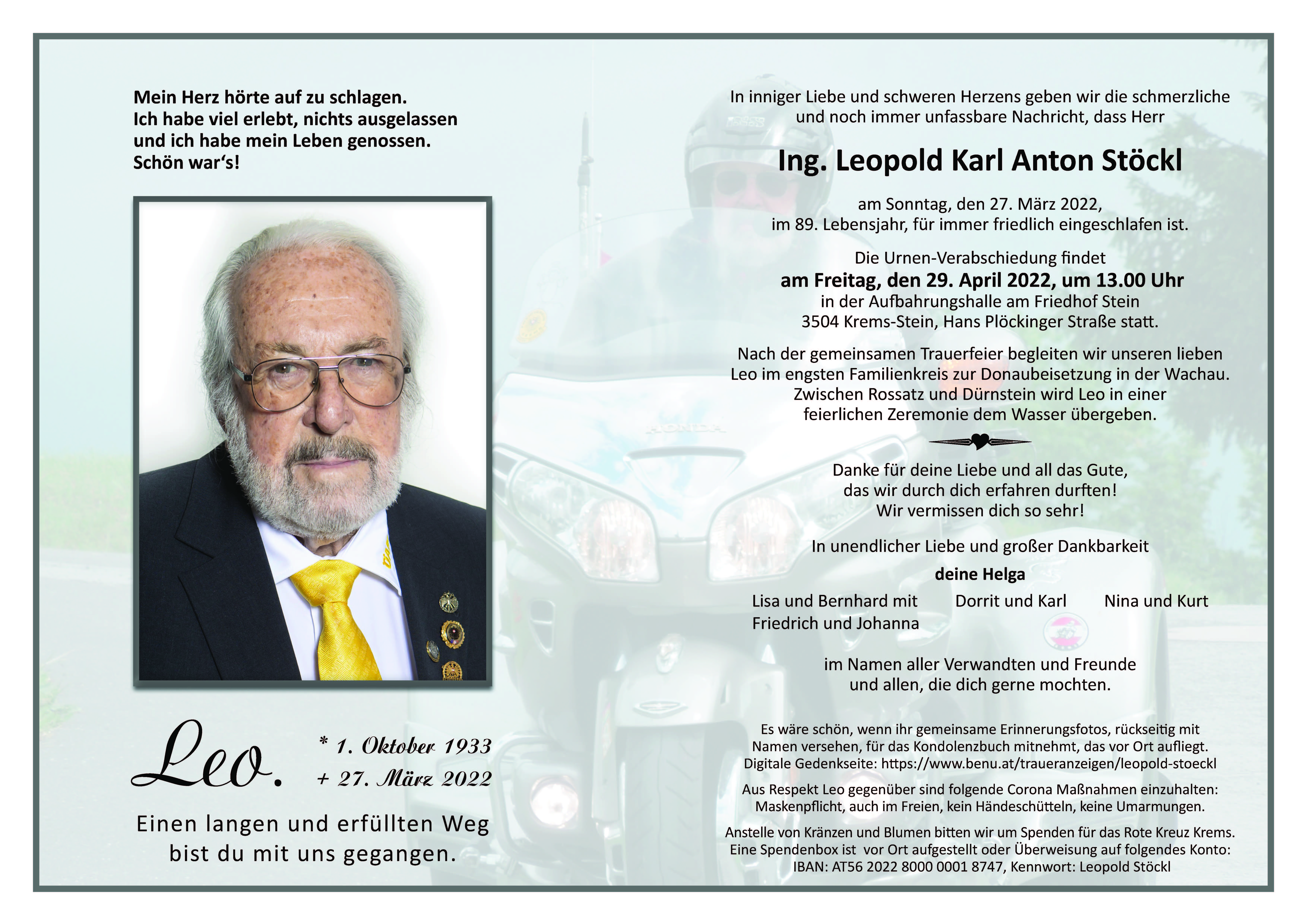 Ing. Leopold Karl Anton Stöckl