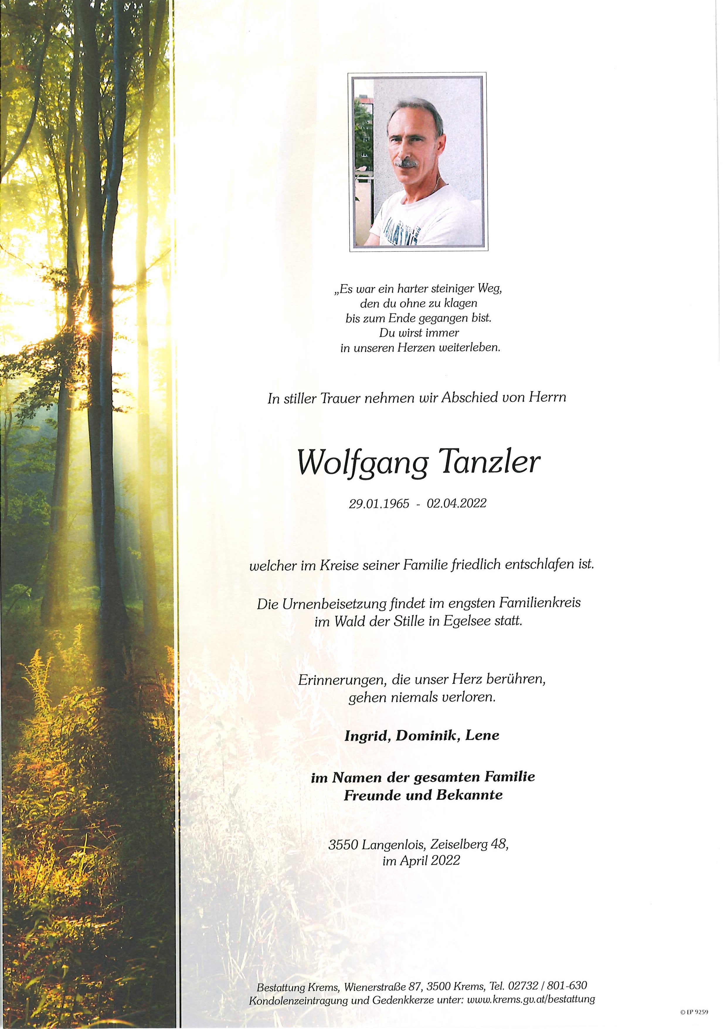 Wolfgang Tanzler